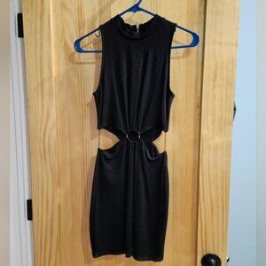H&M DIVIDED- Cut-out Dress (Black)